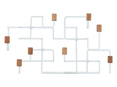 Appendiabiti da parete&nbsp;UNDERGROUND White | GEJST - ARCHIPRODUCTS.COM