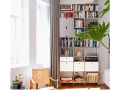 Scaffale modulare&nbsp;USM HALLER SOFT PANEL - GREY - USM MODULAR FURNITURE