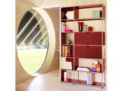 Scaffale modulare&nbsp;USM HALLER SOFT PANEL - RED - USM MODULAR FURNITURE