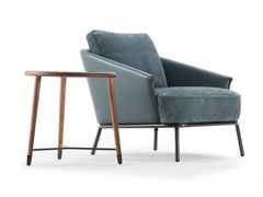 Poltrona in pelle con braccioli&nbsp;CLARA DELUXE - ULIVI SALOTTI