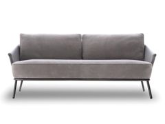 Divano in pelle a 2 posti&nbsp;CLARA - ULIVI SALOTTI