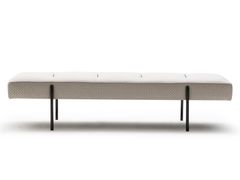 Panca imbottita in pelle&nbsp;ELODIE - ULIVI SALOTTI