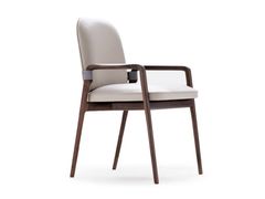 Sedia in pelle con braccioli&nbsp;REMY - ULIVI SALOTTI