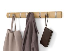 Appendiabiti in legno&nbsp;FLEX 8 - UMBRA