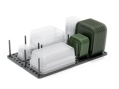 Accessorio interno per la cucina in plastica riciclata&nbsp;PEGGY - UMBRA