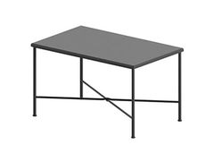 Tavolino da giardino basso rettangolare in ferro&nbsp;IGEA - UNOPI�