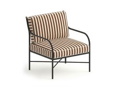 Poltrona da giardino imbottita in ferro con braccioli&nbsp;IGEA - UNOPI�