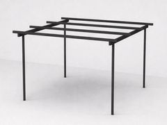 Pergola autoportante in alluminio&nbsp;MERIDIENNE - UNOPI�