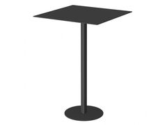 Tavolino da giardino quadrato alto in alluminio&nbsp;PERTRE - UNOPI�