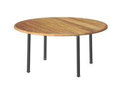 Tavolo da giardino rotondo in teak&nbsp;VERSILIA - UNOPI�