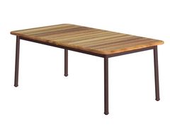 Tavolo da giardino allungabile rettangolare in teak&nbsp;VERSILIA - UNOPI�