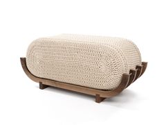 Pouf rettangolare&nbsp;CATALINA - V & V MACRAME
