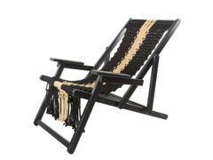 Sedia a sdraio con braccioli&nbsp;CYNTHIA - V & V MACRAME
