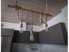 Lampada a sospensione&nbsp;MAMBA - V & V MACRAME