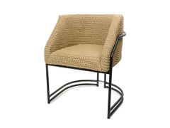 Sedia da giardino in polipropilene e metallo con braccioli&nbsp;MONOGRAM - V & V MACRAME