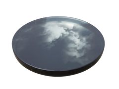 Tavolino da caff� rotondo in acciaio inox&nbsp;ORACLE - VIDAME CREATIONS