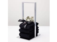 Porta asciugamani a barra in metallo cromato&nbsp;LUMI - VALLV� USA AND EXPORT