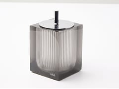 Porta cottone in resina con coperchio&nbsp;LUX - VALLV� USA AND EXPORT