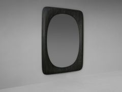 Specchio in rovere con cornice da parete&nbsp;PATINE - VAN ROSSUM MEUBELEN