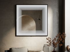 Specchio con illuminazione da parete&nbsp;FOGGY SQUARE - VANIT� & CASA