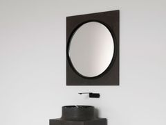 Specchio quadrato in pietra&nbsp;LAVA - VASELLI MARMI