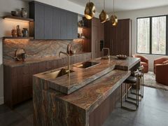 Rivestimento in quarzite&nbsp;FUSION - VENETIAN GOLD