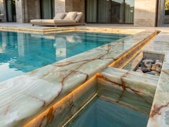 Rivestimento in onice&nbsp;ONICE VERDE - VENETIAN GOLD