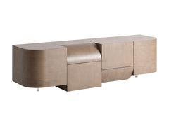Mobile TV in rovere con ante a battente&nbsp;AKSARAY - VICAL HOME