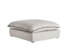 Pouf rettangolare in tessuto&nbsp;BIEF - VICAL HOME