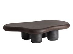 Tavolino da caff� in legno impiallacciato a forma libera&nbsp;BRUNBEK - VICAL HOME