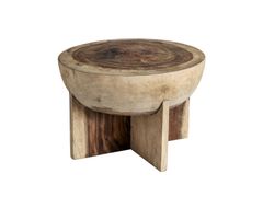 Tavolino da caff� rotondo in legno di Suar&nbsp;DOUCEN - VICAL HOME