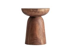 Tavolino di servizio rotondo in legno di Suar&nbsp;EJEDA - VICAL HOME