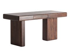 Scrivania rettangolare in acacia con cassetti&nbsp;EYZIES - VICAL HOME
