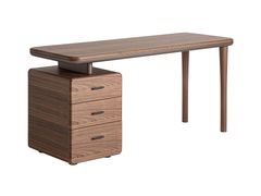 Scrivania rettangolare in legno con cassetti&nbsp;GISWIL - VICAL HOME