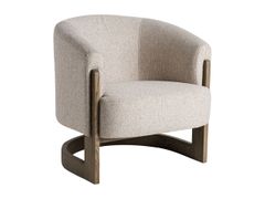 Poltroncina a sbalzo in tessuto con braccioli&nbsp;LEUTASCH - VICAL HOME