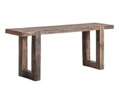 Consolle rettangolare in legno di recupero&nbsp;LOSSE - VICAL HOME