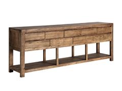 Consolle in olmo con cassetti&nbsp;NORVIK - VICAL HOME