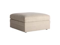 Pouf quadrato in tessuto&nbsp;OTLEY - VICAL HOME