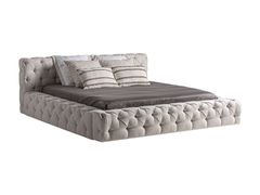 Letto imbottito in tessuto con testiera capitonn�&nbsp;SANTORINI - VICAL HOME