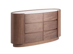 Cassettiera in legno impiallacciato&nbsp;STUETTA - VICAL HOME