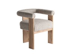 Sedia imbottita in tessuto con braccioli&nbsp;USTKA - VICAL HOME