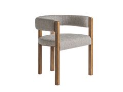 Sedia in tessuto con braccioli&nbsp;WIZERNE - VICAL HOME