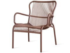 Poltroncina da giardino impilabile in fibra di polietilene&nbsp;LOOP - VINCENT SHEPPARD