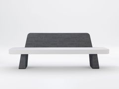 Panchina con schienale&nbsp;AGENORE - VISCIO URBAN DESIGN