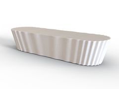 Panchina in pietra ricostruita senza schienale&nbsp;DEC� - VISCIO URBAN DESIGN