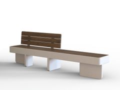 Panchina in pietra ricostruita&nbsp;FLAT - VISCIO URBAN DESIGN