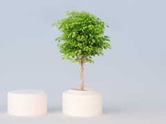 Fioriera rotonda in pietra ricostruita&nbsp;MILK - VISCIO URBAN DESIGN