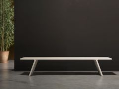 Panchina in pietra ricostruita senza schienale&nbsp;PI CONCRETE - VISCIO URBAN DESIGN