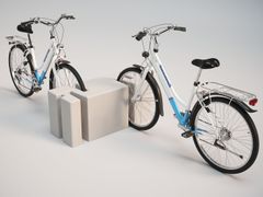 Portabici in pietra ricostruita&nbsp;REALE - VISCIO URBAN DESIGN