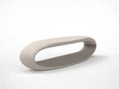 Panchina in pietra ricostruita senza schienale&nbsp;RING - VISCIO URBAN DESIGN